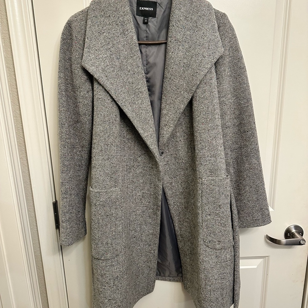 Express Charcoal Women's Trench Coat